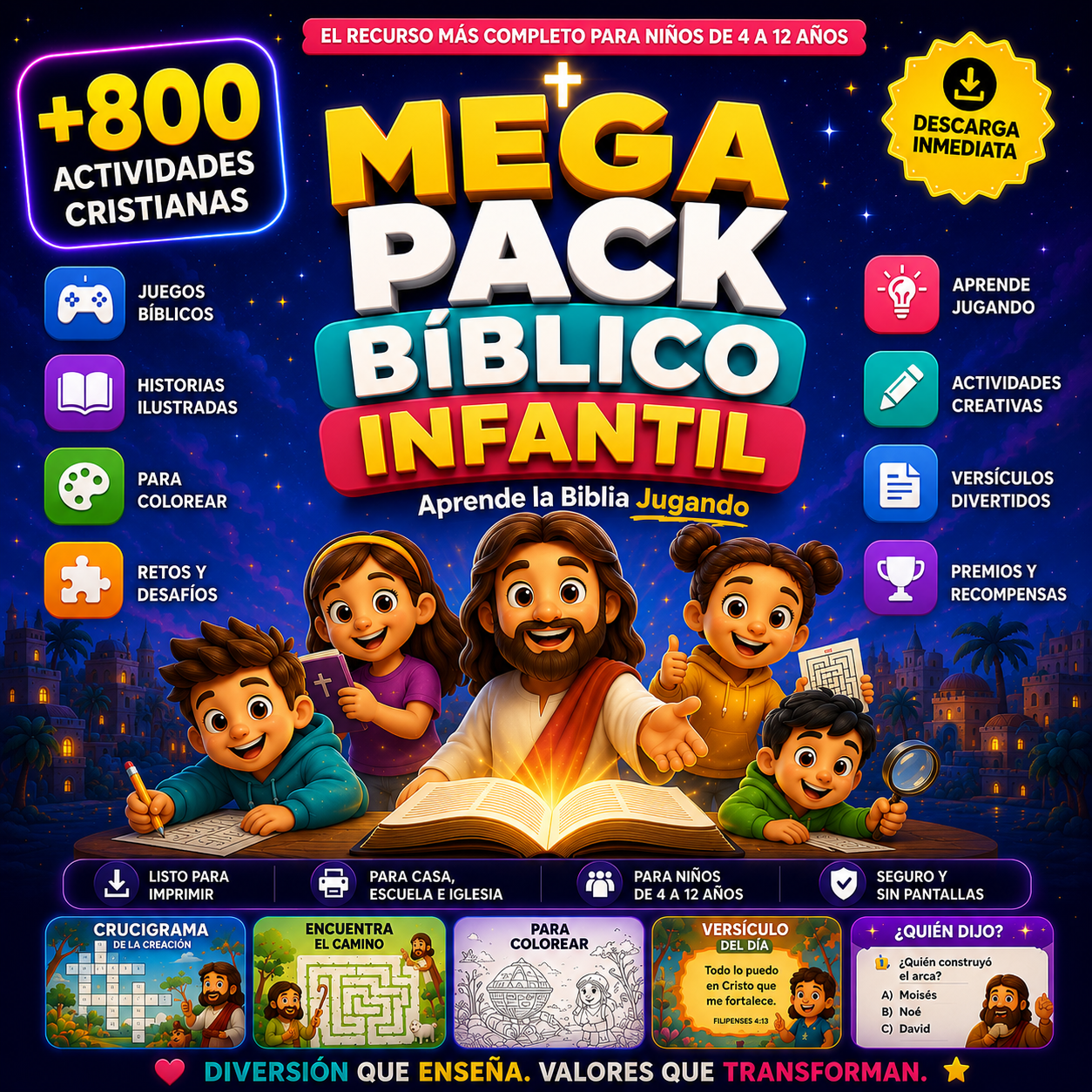 Megapack Bíblico Infantil